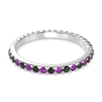 Classic and Modern Half Eternity Carman Band