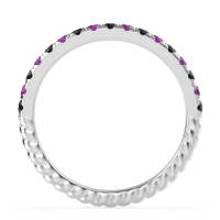 Classic and Modern Half Eternity Carman Band