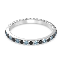 Classic and Modern Half Eternity Carman Band