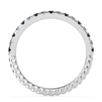 Classic and Modern Half Eternity Carman Band