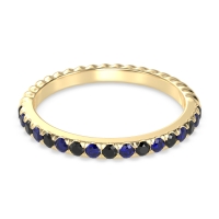 Classic and Modern Half Eternity Carman Band