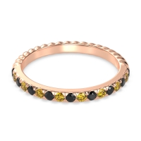 Classic and Modern Half Eternity Carman Band