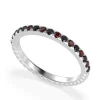 Classic and Modern Half Eternity Carman Band