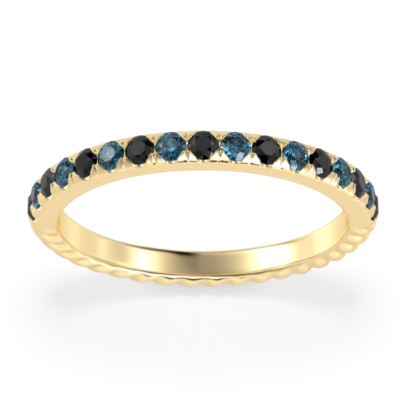Classic and Modern Half Eternity Carman Band