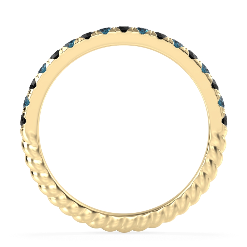 Classic and Modern Half Eternity Carman Band
