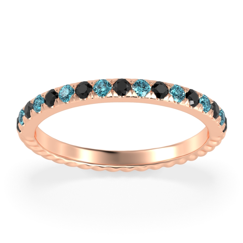 Classic and Modern Half Eternity Carman Band