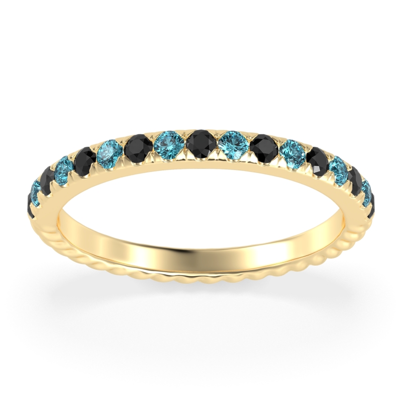 Classic and Modern Half Eternity Carman Band