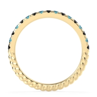 Classic and Modern Half Eternity Carman Band