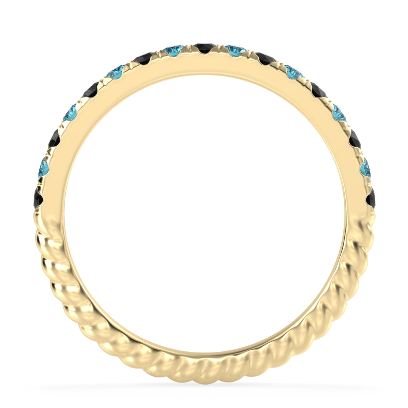 Classic and Modern Half Eternity Carman Band