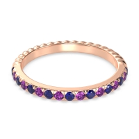 Classic and Modern Half Eternity Carman Band