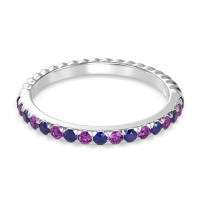 Classic and Modern Half Eternity Carman Band