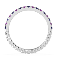 Classic and Modern Half Eternity Carman Band
