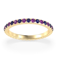 Classic and Modern Half Eternity Carman Band