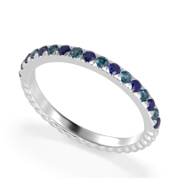 Classic and Modern Half Eternity Carman Band