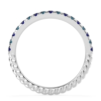 Classic and Modern Half Eternity Carman Band