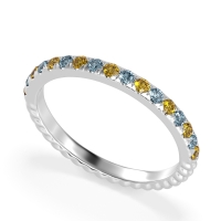 Classic and Modern Half Eternity Carman Band