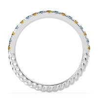 Classic and Modern Half Eternity Carman Band