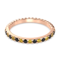 Classic and Modern Half Eternity Carman Band