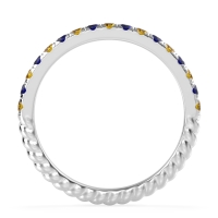 Classic and Modern Half Eternity Carman Band