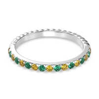 Classic and Modern Half Eternity Carman Band