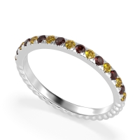 Classic and Modern Half Eternity Carman Band