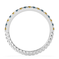 Classic and Modern Half Eternity Carman Band