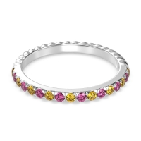 Classic and Modern Half Eternity Carman Band