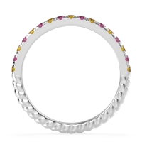 Classic and Modern Half Eternity Carman Band