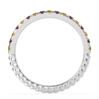 Classic and Modern Half Eternity Carman Band