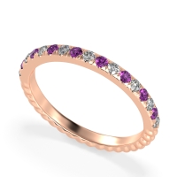 Classic and Modern Half Eternity Carman Band