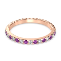 Classic and Modern Half Eternity Carman Band