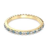 Classic and Modern Half Eternity Carman Band