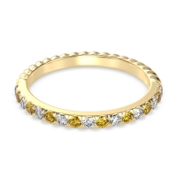 Classic and Modern Half Eternity Carman Band