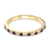 Classic and Modern Half Eternity Carman Band