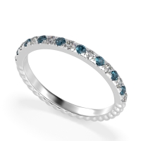 Classic and Modern Half Eternity Carman Band