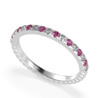 Classic and Modern Half Eternity Carman Band