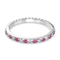 Classic and Modern Half Eternity Carman Band