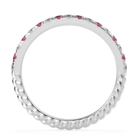 Classic and Modern Half Eternity Carman Band