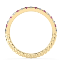 Classic and Modern Half Eternity Carman Band