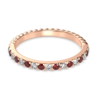 Classic and Modern Half Eternity Carman Band