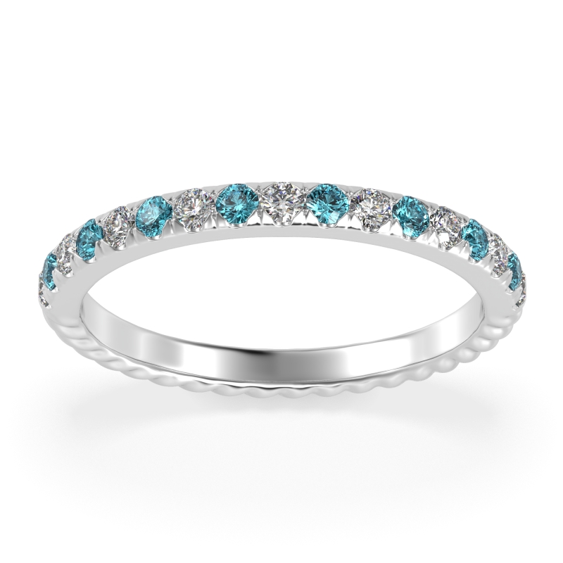 Classic and Modern Half Eternity Carman Band