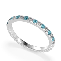 Classic and Modern Half Eternity Carman Band