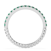 Classic and Modern Half Eternity Carman Band
