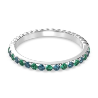 Classic and Modern Half Eternity Carman Band