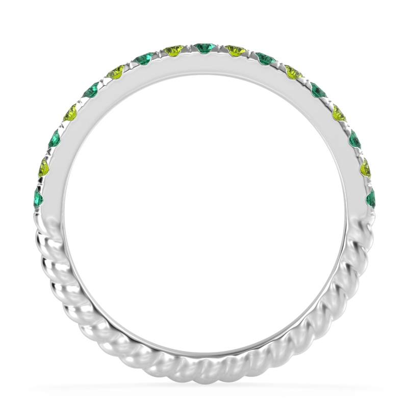 Classic and Modern Half Eternity Carman Band