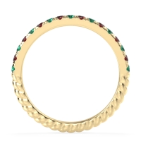 Classic and Modern Half Eternity Carman Band