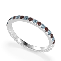 Classic and Modern Half Eternity Carman Band