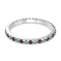Classic and Modern Half Eternity Carman Band