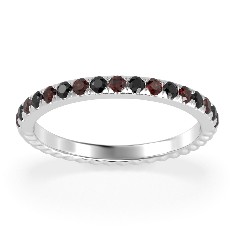 Classic and Modern Half Eternity Carman Band