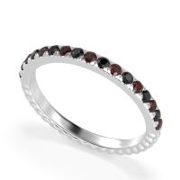 Classic and Modern Half Eternity Carman Band